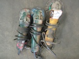 (Qty - 3) Angle Grinders-