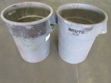 (Qty - 2) 55Gal Trash Cans-