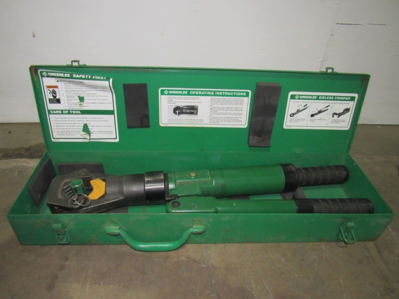 Greenlee 44999 Dieless Crimper Proxibid