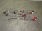 (Qty - 3) Homelite String Trimmers-