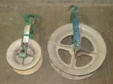(Qty - 2) Cable Pulling Sheaves-