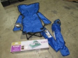 4 Person Dome Tent and Kids Camping Chairs-