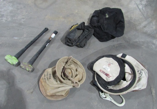 Sledge Hammers and Tool Bags-