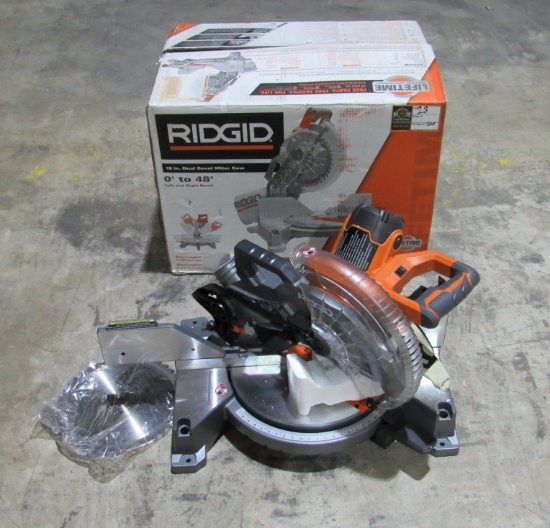 Ridgid 10" Dual Bevel Miter Saw-