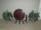 Round Table and Fake Plants-