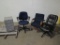 Office Chairs, Filing Cabinet-