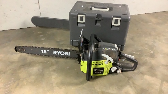 Ryobi 18" Gas Powered Chainsaw-