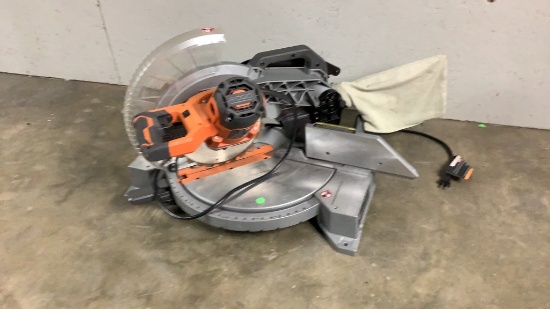 Ridgid 12" Dual Bevel Miter Saw-