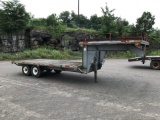 2000 W&W 8 ton 18ft x 8ft T/A Equipment Trailer-