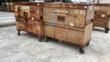(qty - 2) **Locked** Knaack Rolling Tool Chests-