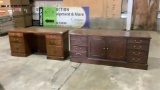 Desk & Credenza-