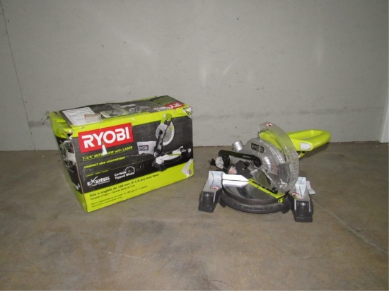 Ryobi 7-1/4" Miter Saw w/ Laser-