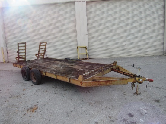 16' Equipment Trailer-