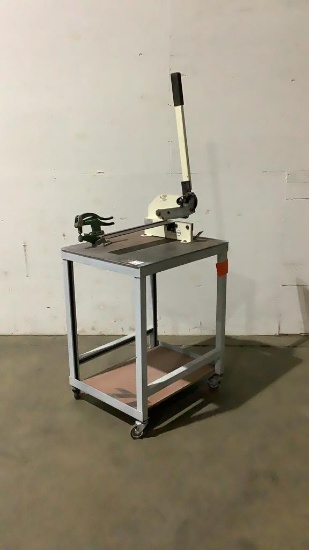 8" Plate Shear Work Table-