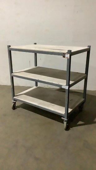 Custom Rolling Shelf-
