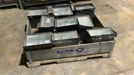 (qty - 9) Metal Halide Flood Lights-