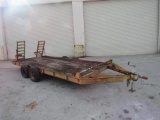 16' Equipment Trailer-