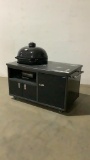 Primo Ceramic Charcoal Grill w/ Grill Station-