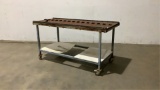 Custom Rolling Shelf-
