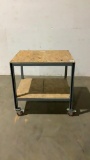 Custom Rolling Work Table-