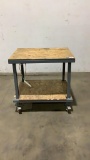 Custom Rolling Work Table-