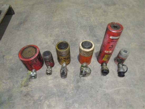 (Qty - 6) Assorted Hydraulic Rams-