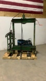 Hydraulic H Frame Press w/ 10 HP Power Pack-