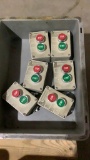 (Qty 6) Allen Bradley Start Stop Station Switches-