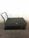 Steel Push Cart W/ Dividers