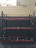 Teardrop Pallet Rack Section 102