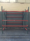 Teardrop Pallet Rack Section 102