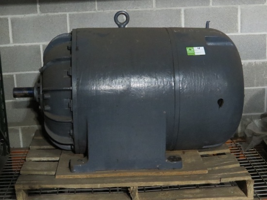 GE 100 HP Electric Motor-