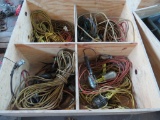 Crate of Extension Cords-