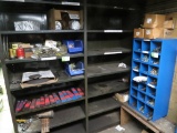 Assorted Hardware and Fastenal Cabinet-