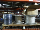(Qty - 6) Assorted Spools of Insulated Cable-
