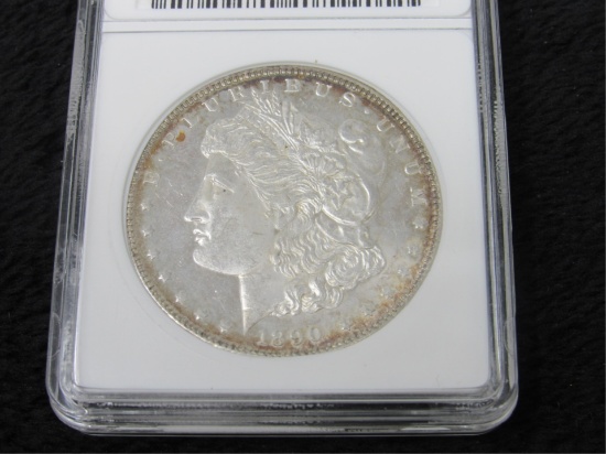 1890-P Morgan Silver Dollar - DMPL-