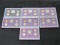 (qty - 7) US Proof Sets-