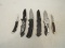 (qty - 6) Assorted Folding Pocket Knives-