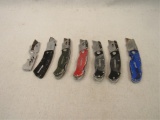 (qty - 7) Assorted Box Cutters-