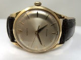 Mens Rolex Precision 18K Watch-