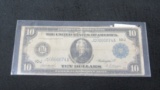 1914 $10 Large Bill-