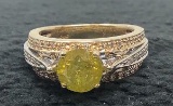 Ladies 14Kt Yellow Gold Ring-