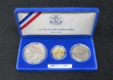 1987 US Liberty 3 Coin Set-