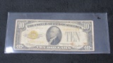 1928 $10 Gold Certificate-