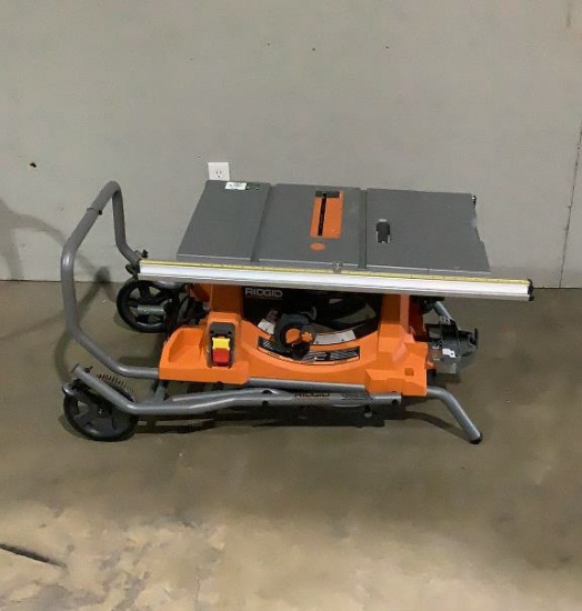 Ridgid 10" Corded Portable Table Saw w/ Stand-
