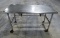 Stainless Steel Rolling Table-