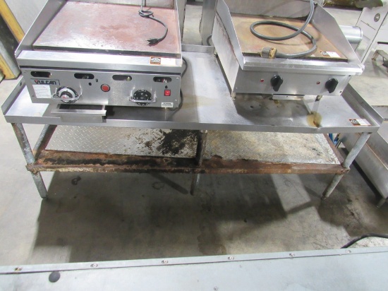 6' Stainless Steel/ Aluminum Table-