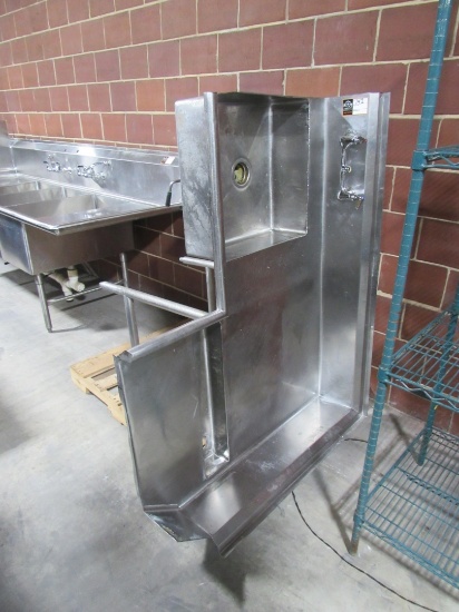 Stainless Steel Sink L Shape-