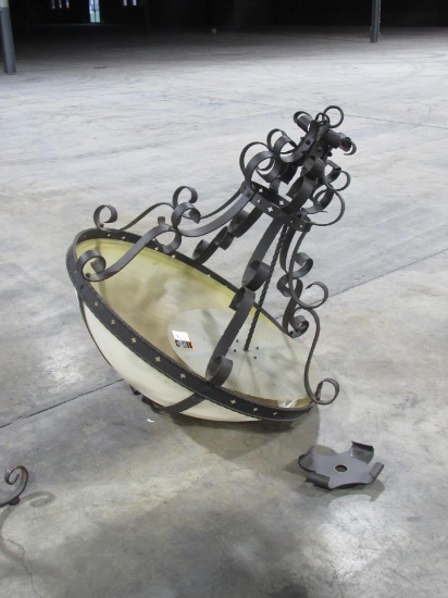 Cast Iron Chandelier-