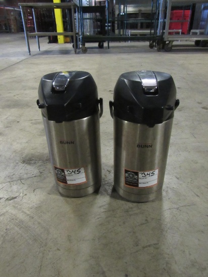 (qty - 2) Bunn Thermoses-